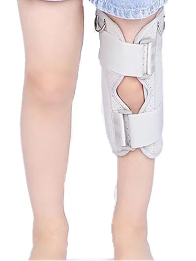 RousuMedi Pediatric Leg Immobilizer Kids Knee Brace Support Child Knee Fixed Splint Leg Fracture Splint Knee & Leg Immobilizer/Knee Brace (Medium) - Image 3