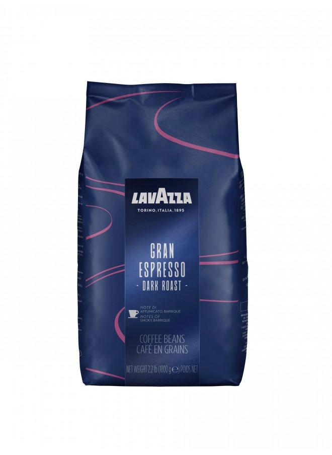 Gran Espresso Whole Bean Coffee Blend, Medium Espresso Roast, Bag 2.2 Lb (Pack Of 1), Balanced And Rich Flavor With Notes Of Cocoa