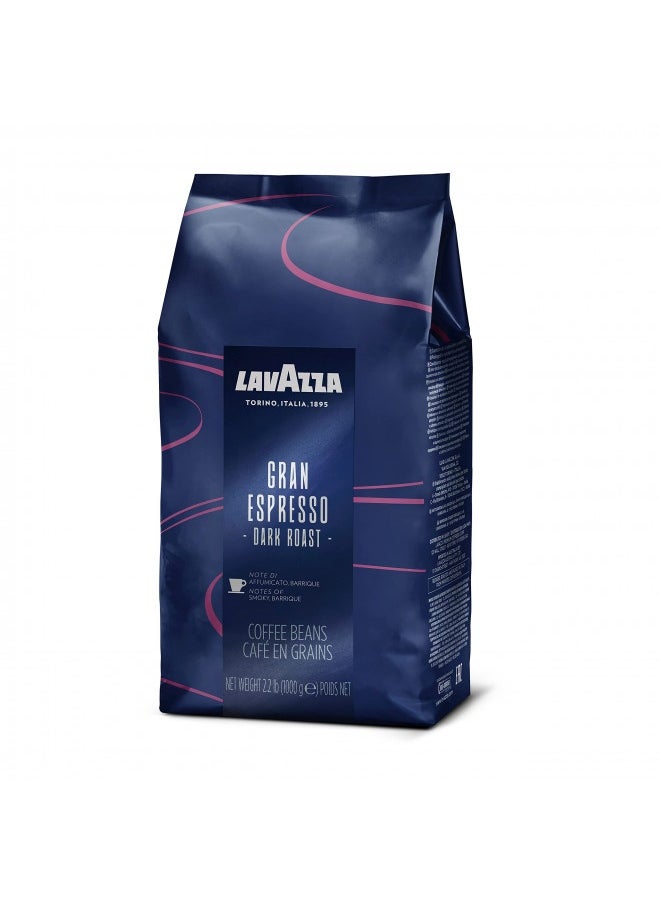 Gran Espresso Whole Bean Coffee Blend, Medium Espresso Roast, Bag 2.2 Lb (Pack Of 1), Balanced And Rich Flavor With Notes Of Cocoa