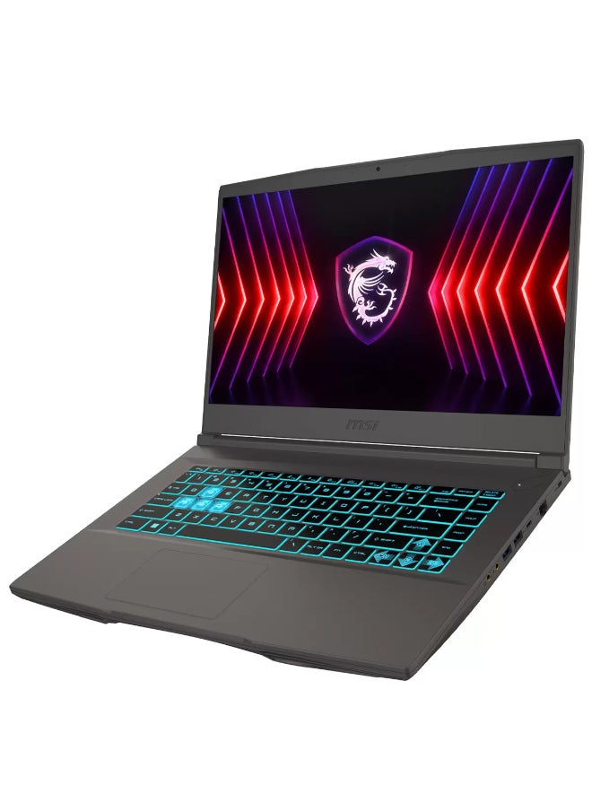 MSI Thin 15 Gaming Laptop With 15.6-Inch FHD IPS 144Hz Display, Core i5-12450H Processor/16GB RAM/512GB SSD/4GB NVidia GeForce RTX 3050 Graphics/Windows 11 Home English Gray (Upgraded Version)  - Image 4