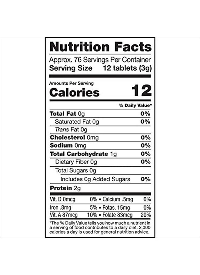sunfood superfoods - Sunfood Chlorella Tablets | Chlorophyll Rich | Broken Cell Wall | Blue Green Algae Superfood | Organic & Non GMO | Natural Vegan Protein | 100% Pure | Bulk 8 oz Bag| 912 Tablets | 250 mg Chlorella per - Image 1