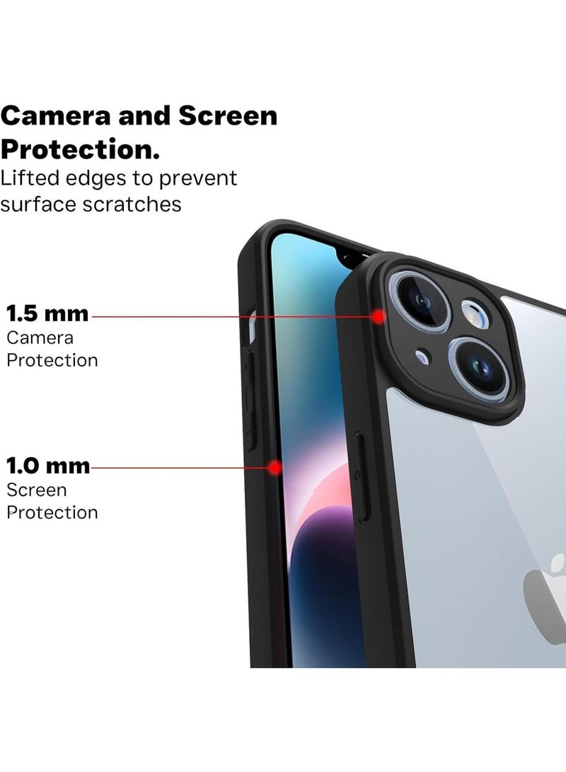 تي ام جراب TM شفاف لـ  Iphone 13 مضاد للصدمات بحماية الكاميرا وتصميم خفيف وأنيق - Image 3