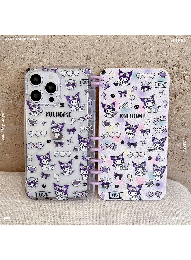 NIBEMINENT Cartoon Protective TPU Case Cover For iPhone 14 Plus, Kuromi - Image 1
