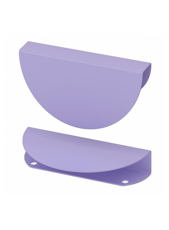 زبون مقبض، أرجواني/نصف دائري، 130 مم - Image 1