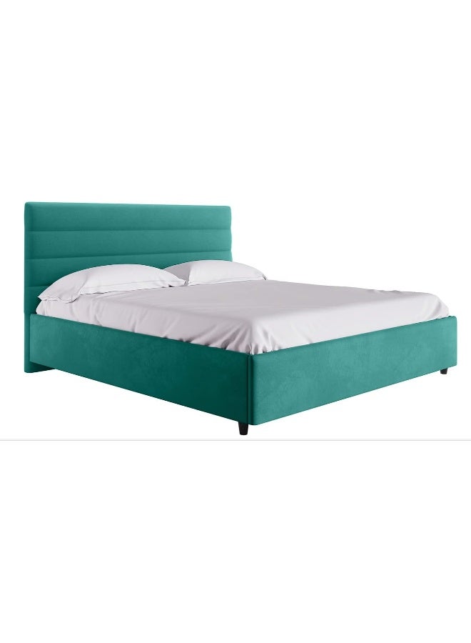 R2R FURNITURE Rosenity Comfort Upholstered Bed (Without Mattress) by R2R - Queen Size (160cm x 200cm) - Image 5