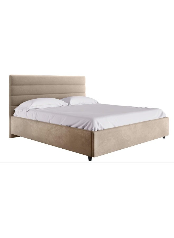R2R FURNITURE Rosenity Comfort Upholstered Bed (Without Mattress) by R2R - Queen Size (160cm x 200cm) - Image 3