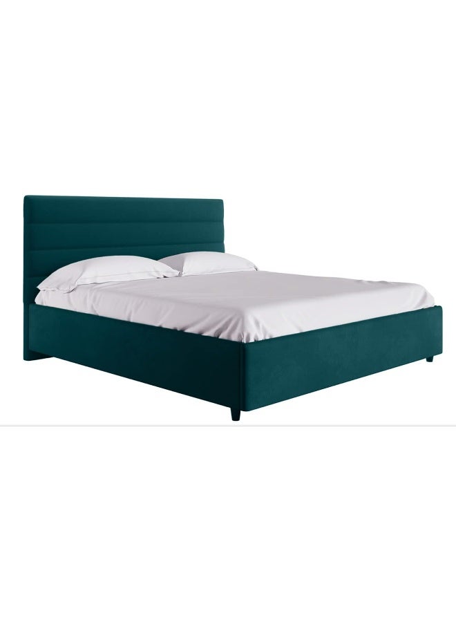 R2R FURNITURE Rosenity Comfort Upholstered Bed (Without Mattress) by R2R - Queen Size (160cm x 200cm) - Image 2