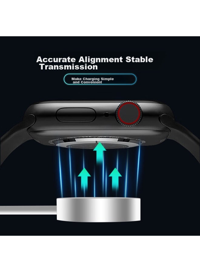 Mssm Magnetic Charging Dock For Apple Watch S10/9/8/ultra, Fast Charging Compatible With All Iwatch Models, Upgraded Version - Image 3
