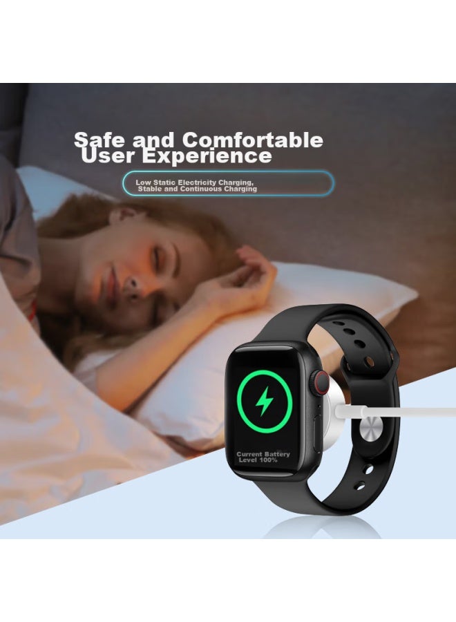 Mssm Magnetic Charging Dock For Apple Watch S10/9/8/ultra, Fast Charging Compatible With All Iwatch Models, Upgraded Version - Image 5