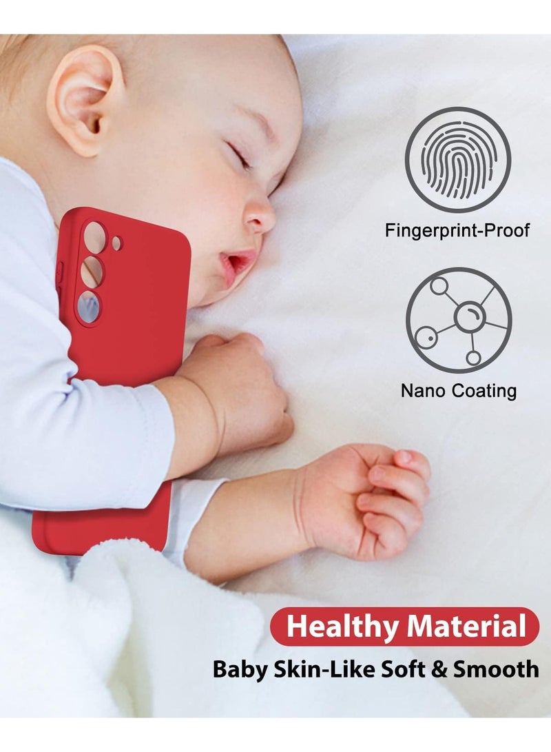 BORTONY Samsung Galaxy A35 Case Cover Flexible Soft Silicone Slim Fit Case for Galaxy A35 Anti Scratch with Inside Microfiber Lining Shockproof Protective Phone Case for Galaxy A35 Case 6.6 inch - Image 4