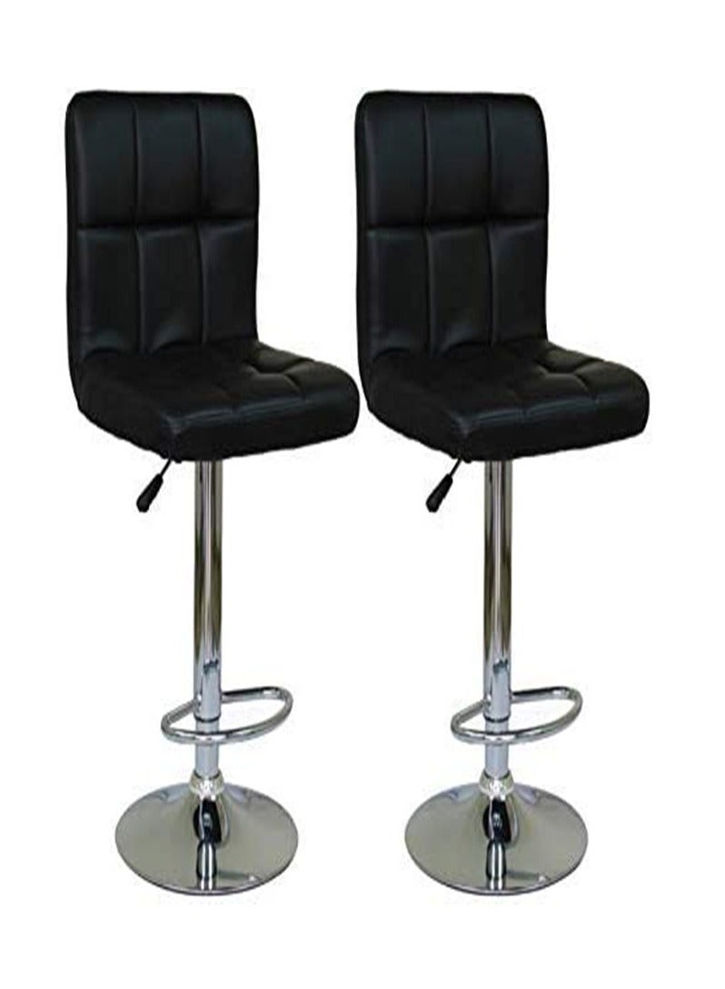Generic Bar Chair Office Chair Bar Stool Sets Adjustable-Black  - Image 1