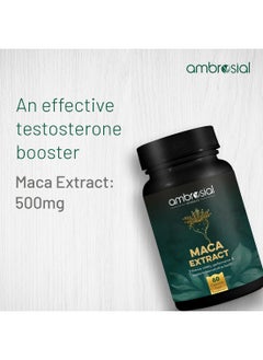 Maca Root Capsules For Men And Women High Strength 500 Mg Maca Powder 60 Veg Capsules - pzsku/ZE9A2600CD954197B700FZ/45/_/1726058475/69bb5cdd-d800-4ad4-aaf3-3174093c22f7