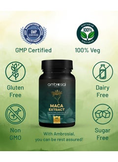 Maca Root Capsules For Men And Women High Strength 500 Mg Maca Powder 60 Veg Capsules - pzsku/ZE9A2600CD954197B700FZ/45/_/1726058477/5e2fe3ff-dac2-4e19-b5ec-f303ff8d9ed8