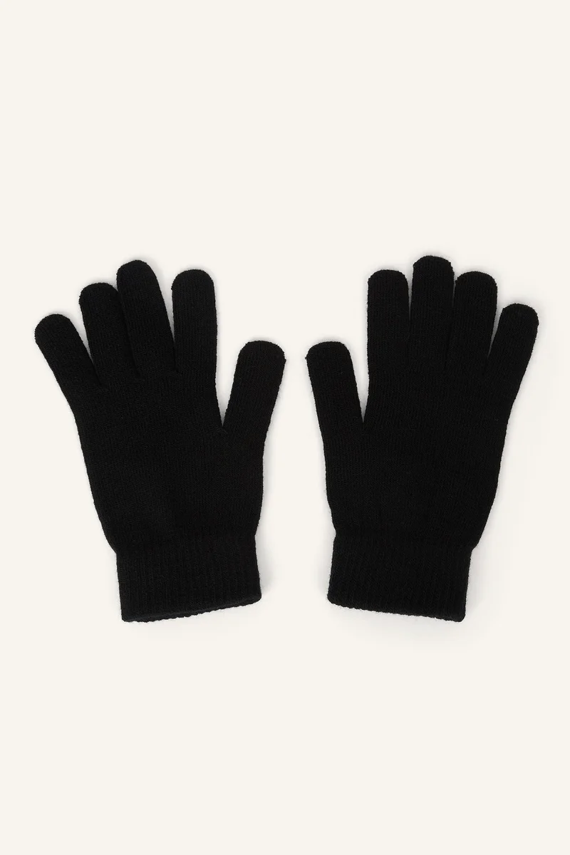Man Knitwear Gloves
