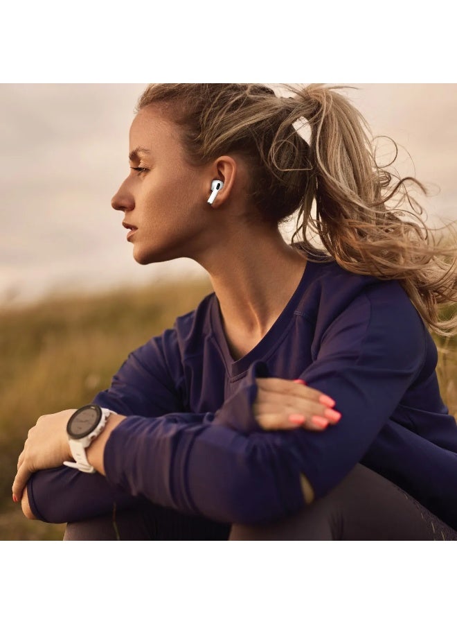 GREEN LION Earbuds Pro 3 True Wireless Earbuds with Comfortable to Wear & 25 Meter BT Range / Touch Control / Single Playtime 5 Hours / Charging Type Wireless/USB-C - White - Image 2