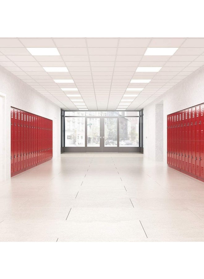 melfi 60x60 LED Flat Panel Light 50W - Edge-Lit Ceiling Fixture, Flicker-Free, No UV or Blue Light – 85-265V Drop Ceiling Light for Home & Commercial Indoor Use (6500K DAY LIGHT) - Image 5