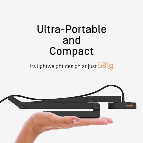 IPEVO V4K PRO 120 4K USB Document Camera, 120-degree FOV Lens, Sony CMOS Sensor, Swift Autofocus, AI Noise Reduction, Webcam, USB Plug and Play, Video Conferencing, Streaming, Work from Home - Image 5
