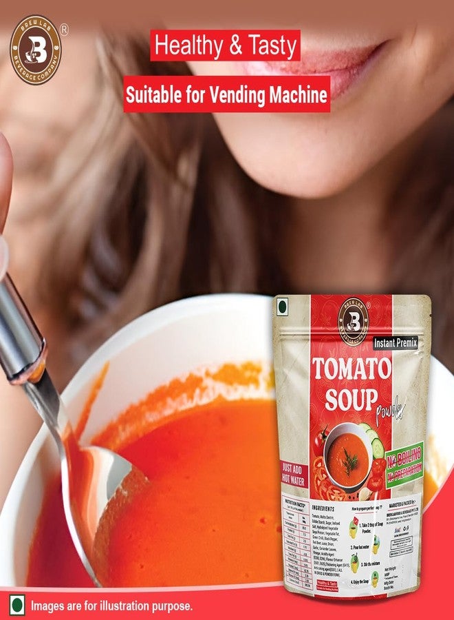 Brew Lab Soup Combo Of Sweet Corn & Tomato Soup Powder Suitable For Vending Machine-50gX2 (Pack of 2, 100 g) - Image 5