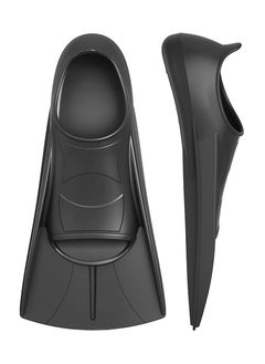 OMEVE Unisex-Adult Swim Training Fins Silicone Short Blade size M （39-41）  - Image 2