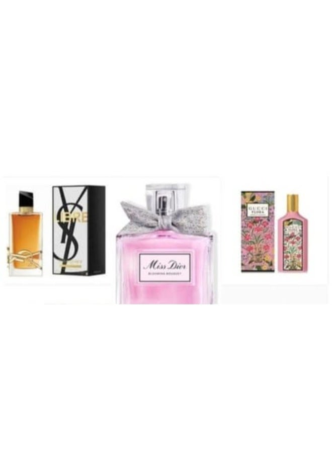 مجموعة عطور سان لوران عطر  + عطر مي وعطر فلورا