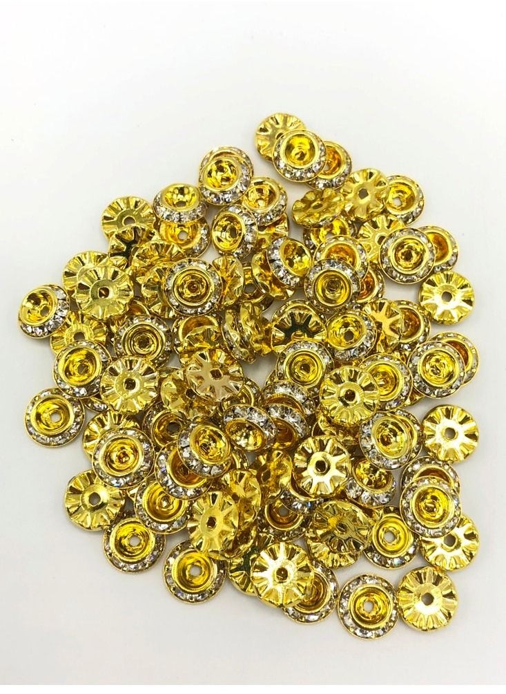 Generic 36-Piece Jewelry Making Ring Shaped beads 9mm  - Image 1