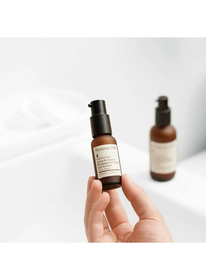 Perricone MD Hight Potency Growth Factor Firming & Lifting Eye Serum - Anti-Aging Effect 15ml - Image 2