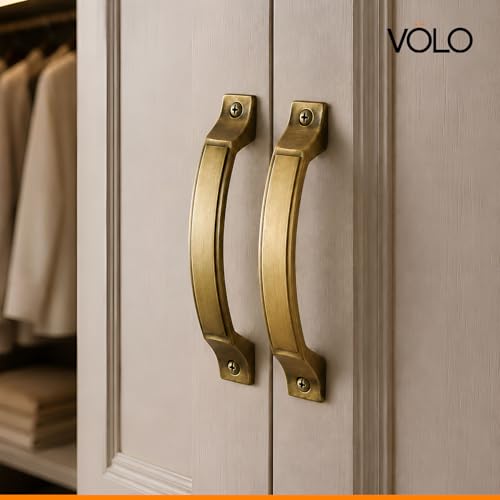 VOLO Antique Finish Door and Window Handle for Home, Kitchen, and Office Doors - Cabinet and Window Handle (Model: R-137) (Pack of 2, 96MM (4 Inch)) - Image 3