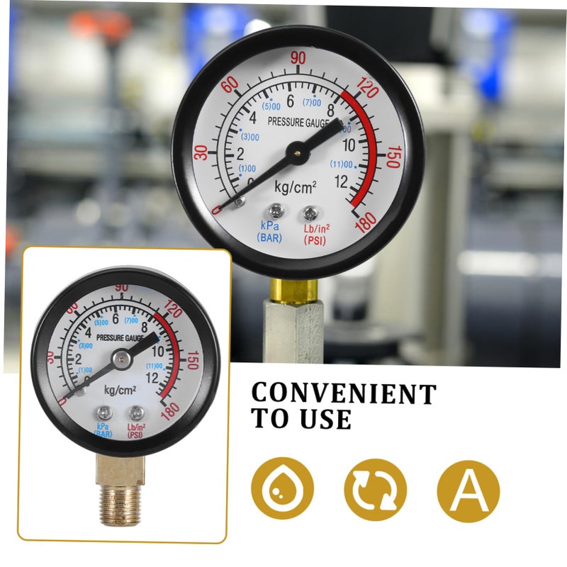 12kg Industrial Air Pressure Gauge Case For Compressors Pneumatic Tools And Tires - Image 5