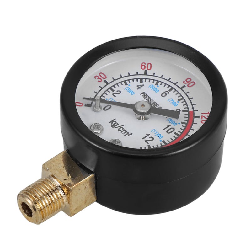 12kg Industrial Air Pressure Gauge Case For Compressors Pneumatic Tools And Tires - Image 2
