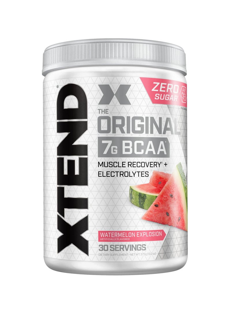 SCIVATION Xtend The Original 7G BCAA Muscle Recovery + Electrolytes, Watermelon Explosion Flavor - 30 Servings  - Image 1