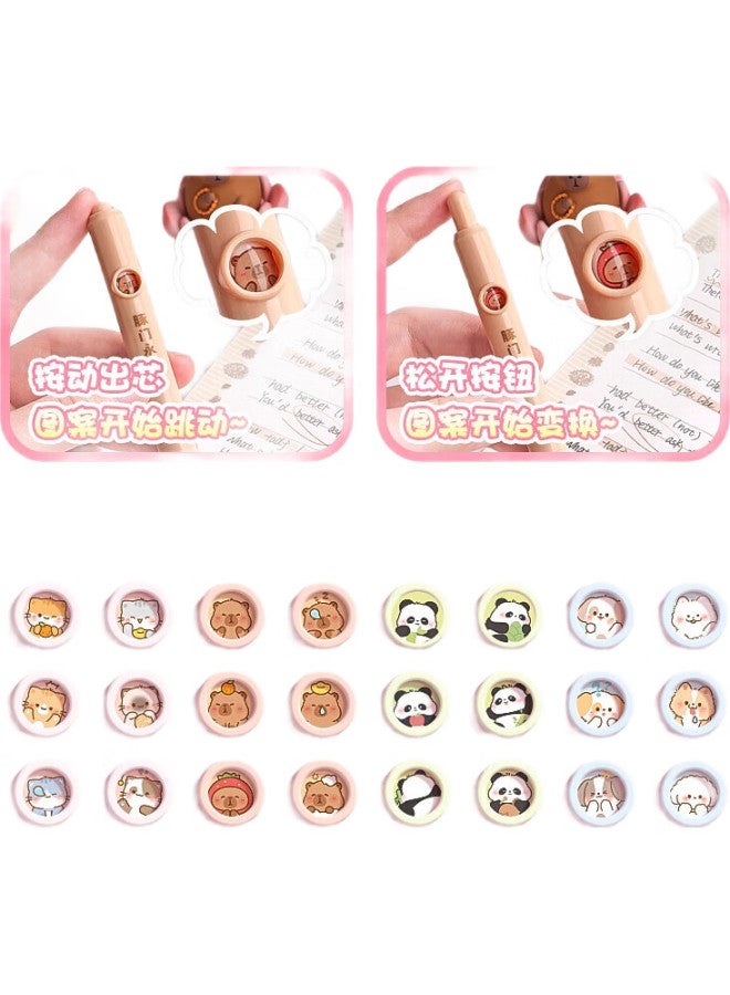Kaba Bear Kabaxiong Doudou Pen Pocket Gel Pen, High-Value Creative Student Retractable Pen, Cute Party - Image 2