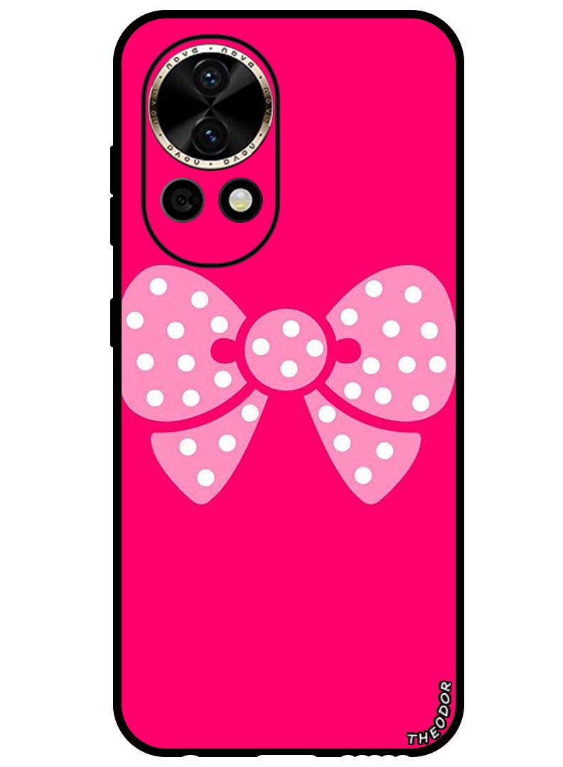 Theodor Protective Case Anti Scratch Shock Proof Bumper Cover For Huawei Nova 12 Pro Hair Clip - Image 1