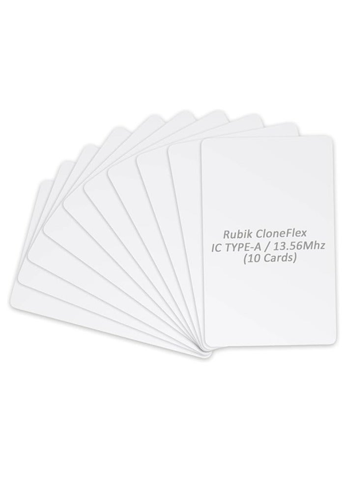 Rubik بطاقات 13.56 ميجاهرتز 10 قطع لجهاز RB-X7-B
