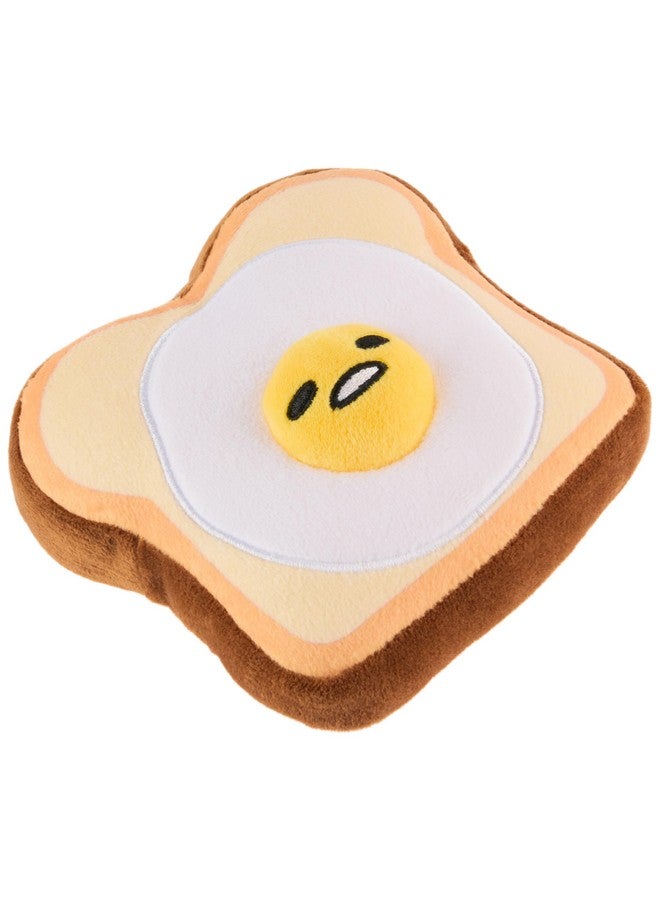 GUND Sanrio Gudetama The Lazy Egg Stuffed Animal, Gudetama Egg Toast Plush Toy for Ages 1 and Up, 5” - Image 4