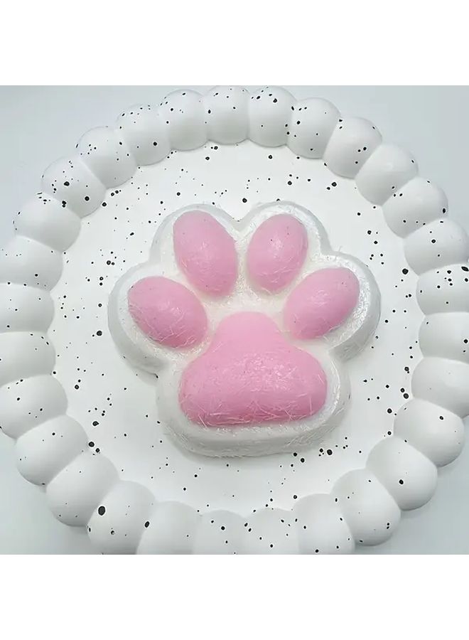 Squishy Plush Cat Paw Squeeze Toy Random Color Stress Relief Party Favor Halloween Stocking Stuffer - Image 4