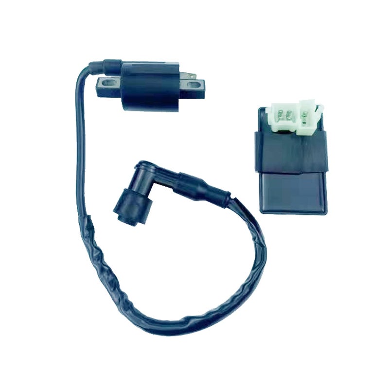 Adsspro Motorcycle Replacement Universal 6 Pin AC CDI Box Ignition Coil For Motorsports 90cc 125cc 150cc 200cc 250cc Vertical Engine Dirt Pit Bike Go Kart ATV Quad Parts Motorbike