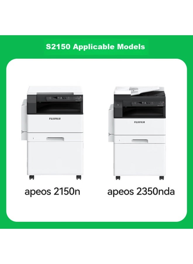 Caijin Compatible With Fuji Xerox 2150n Toner Cartridge, 2350nda Drum Unit, Apeos 2150 Copier Toner Cartridge, 2350 Black And White Laser Multifunction All-in Carbon Powder Cartridge Ct203552 Toner Cartridge - Image 2
