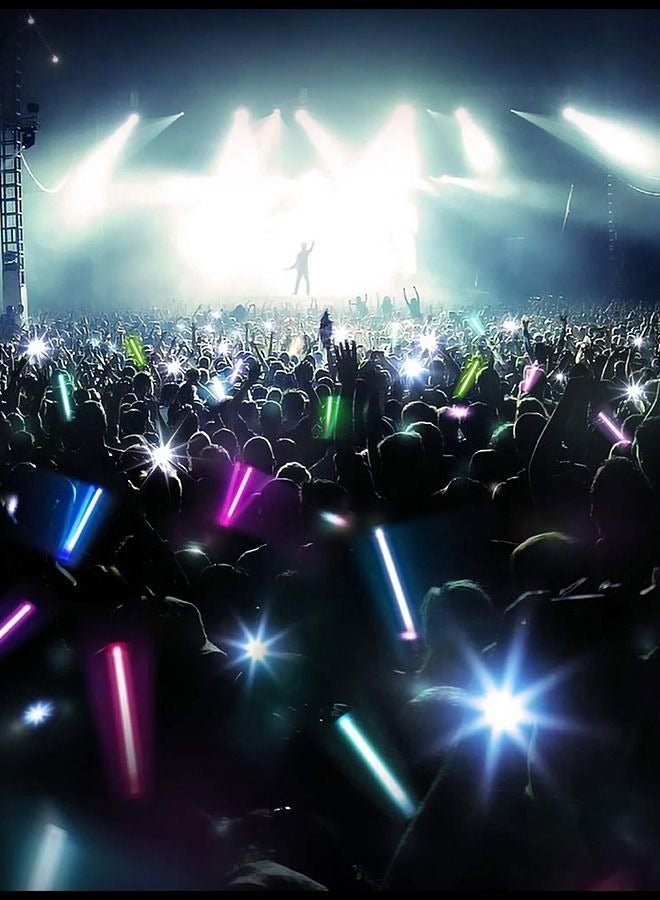MIXDE 2PCS LED Flashing Lightsaber with Sound Motion Sensitive Retractable Spliced 7 RGB Color Changeable Party Birthday Kids Gift - Image 5