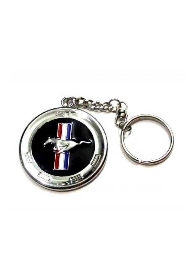 Ford Mustang Creative Ford Mustang Metal Car Mark Keychain - Image 1