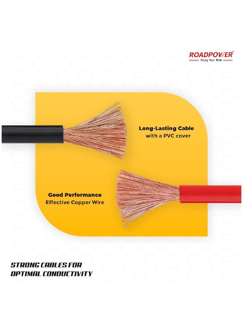 RoadPower Booster Cable With Zipper Bag 2500 AMP 4.87 Meter - Image 5