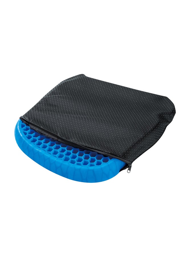 AL SANIDI Comfortable silicone pillow, car seat cushion, Blue, Size 36*41*3.5 Cm - Image 2