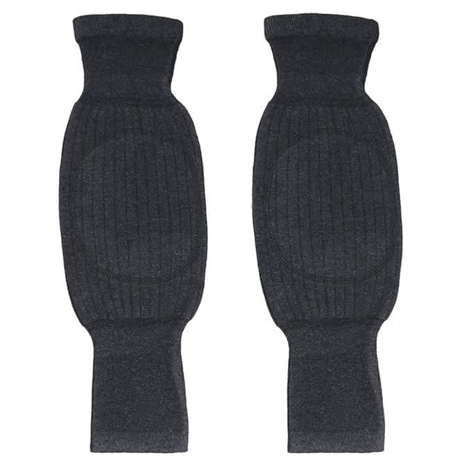 WKLOUYHE Knee Warmers Leg Warmers Men Women Thicken Lengthen Knee Pads Brace Support Knee Protector Winter Knee Brace Pad Leggings Support_Free Size,Pack Of 01 - Image 2