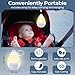 Gradient Mode White Noise Sound Machine Gradient Mode Lumi Egg Portable Sound Machine with Bluetooth 26 Soothing Sounds Night Light Timer Noise Canceling for Baby Adults Home Travel Nursery Gift - Image 4