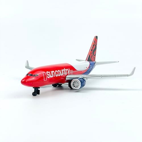 AVIAMUSE Sun Country Model Airplane, Die-cast Single Planes Model Aircraft Suitable for Collection & Christmas, Birthday Gifts - Image 5
