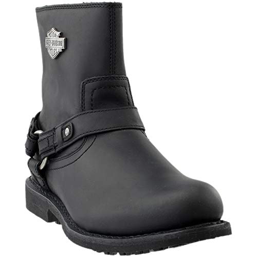 HARLEY DAVIDSON Harley-Davidson mens Scout Leather Motorcycle Harness Casual Boot, Black, 12 - Image 4