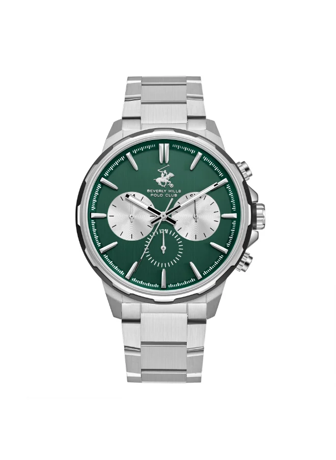 BEVERLY HILLS POLO CLUB BEVERLY HILLS POLO CLUB Men Multi Function Dark Green Dial Watch - BP3651X.370