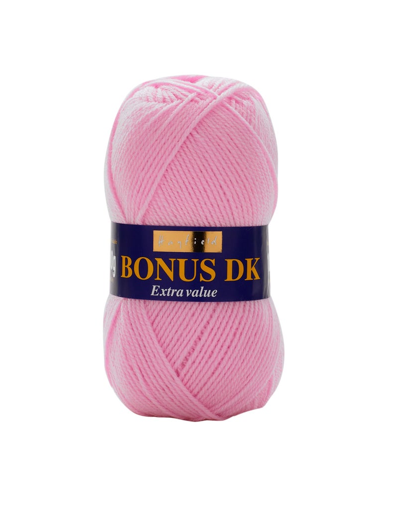 Sirdar (Hayfield) Bonus DK Knitting Wool/Yarn Iced Pink 958 - per 100g ball by Hayfield - Image 1