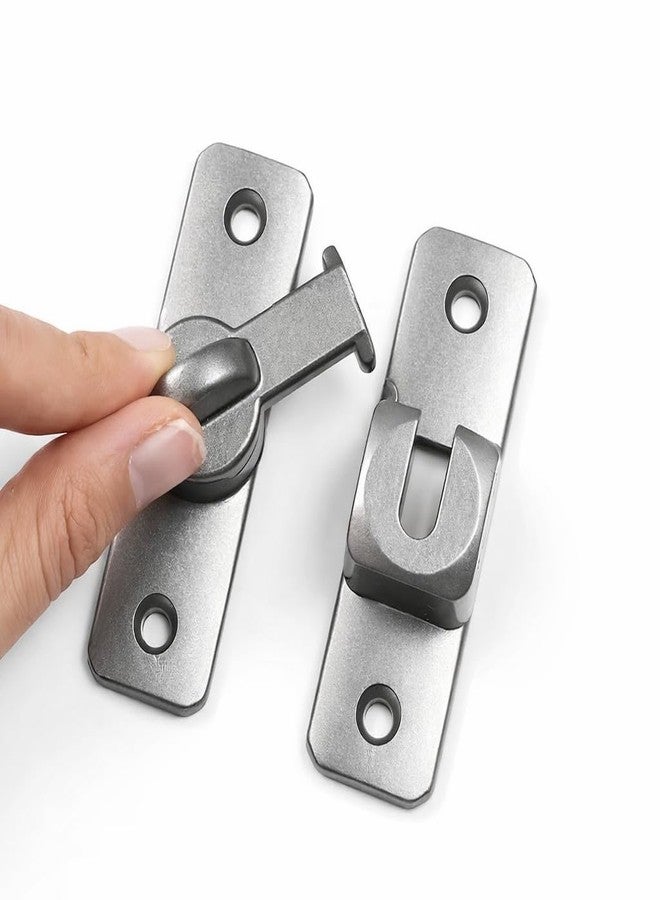 ATHA Child Safety Door Lock Latch for Kids & Pets | Metal Door Stopper Lock | Sliding Door Security Latch for Bedroom Bathroom Barn Door Window Wardrobe | No Drill Child Proof Door Lock (1Psc) - Image 1