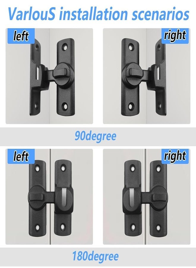 ATHA Child Safety Door Lock Latch for Kids & Pets | Metal Door Stopper Lock | Sliding Door Security Latch for Bedroom Bathroom Barn Door Window Wardrobe | No Drill Child Proof Door Lock (1Psc) - Image 5