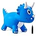 EVERICH TOY Kids Dinosaur Bouncy Animal Toys Inflatable Triceratops Bouncer Ride on Bounce Hopper Indoor Outdoor Activity Birthday Gift for 18 Months 2 3 4 Years Old Boys - Image 4